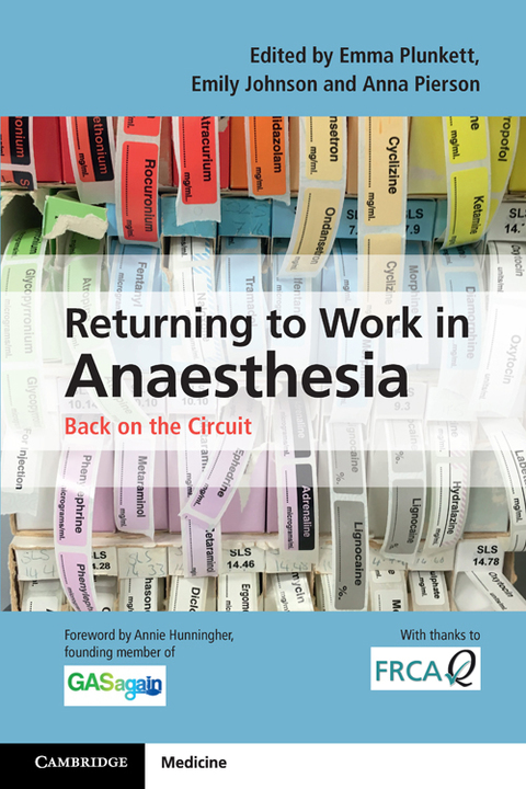 Cover image for book Returning to Work in Anaesthesia