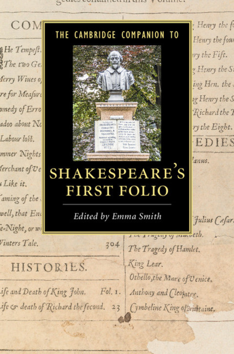 Cover image for book The Cambridge Companion to Shakespeare's First Folio