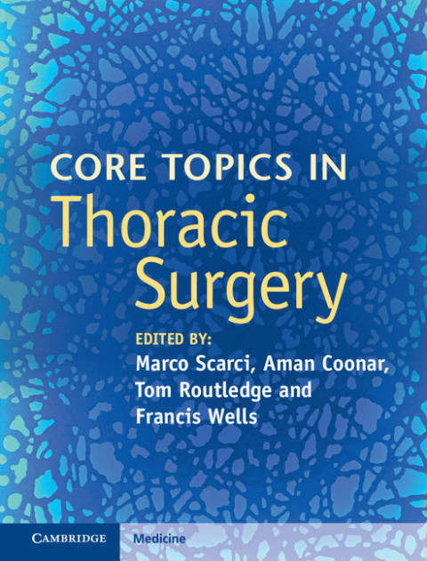 Cover image for book Core Topics in Thoracic Surgery