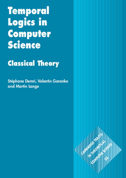 Cover image for book Temporal Logics in Computer Science