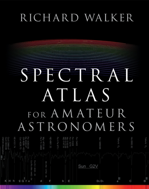 Cover image for book Spectral Atlas for Amateur Astronomers
