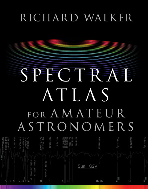 Cover image for book Spectral Atlas for Amateur Astronomers
