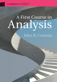 Cover image: A First Course in Analysis 9781107173149