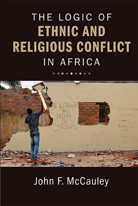 Cover image for book The Logic of Ethnic and Religious Conflict in Africa