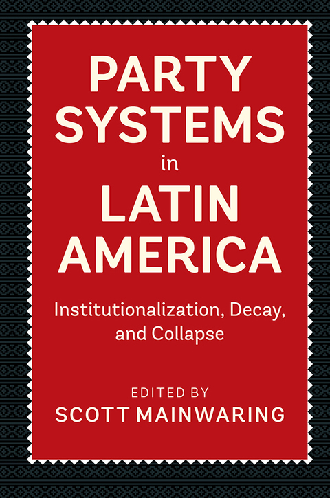Cover image for book Party Systems in Latin America