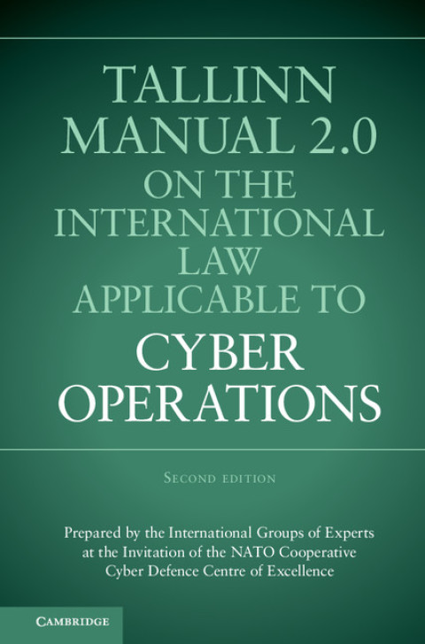 Cover image for book Tallinn Manual 2.0 on the International Law Applicable to Cyber Operations