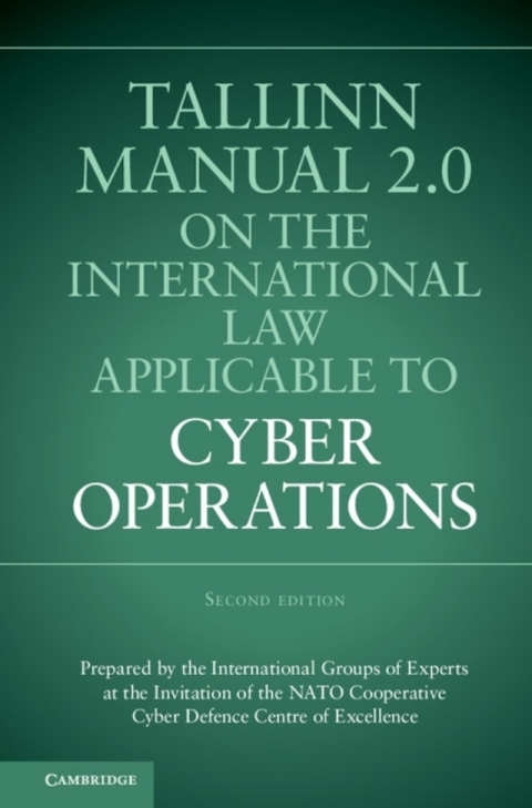 Cover image for book Tallinn Manual 2.0 on the International Law Applicable to Cyber Operations