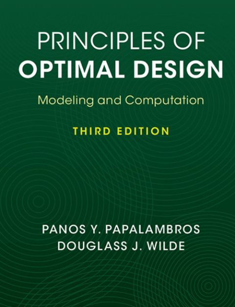 Cover image for book Principles of Optimal Design
