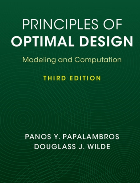 Cover image for book Principles of Optimal Design