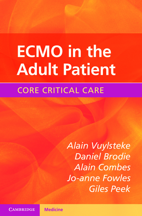 Cover image for book ECMO in the Adult Patient