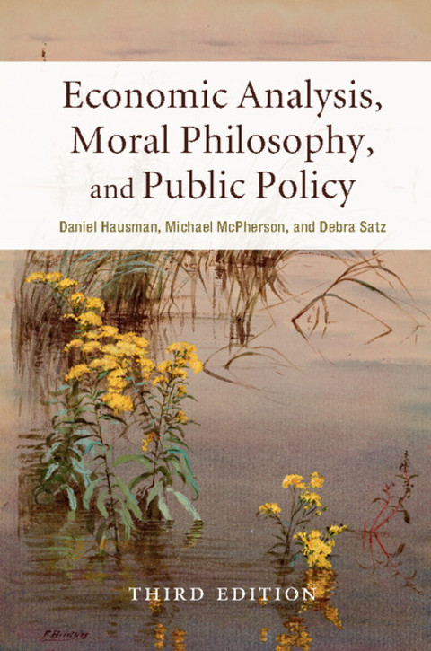 Cover image for book Economic Analysis, Moral Philosophy, and Public Policy