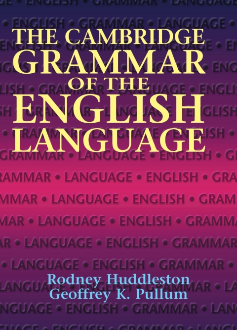 Cover image for book The Cambridge Grammar of the English Language