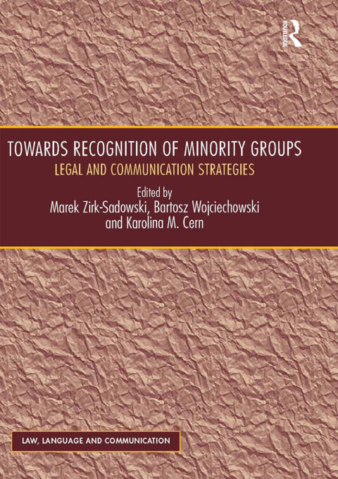 Cover image for book Towards Recognition of Minority Groups