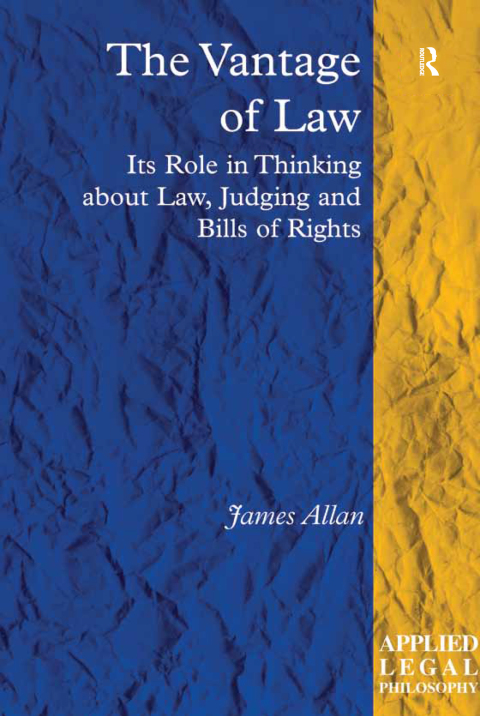 Cover image for book The Vantage of Law
