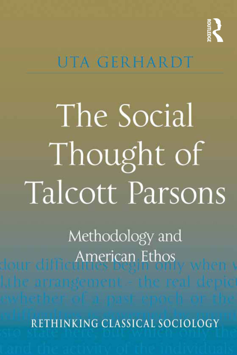 Cover image for book The Social Thought of Talcott Parsons