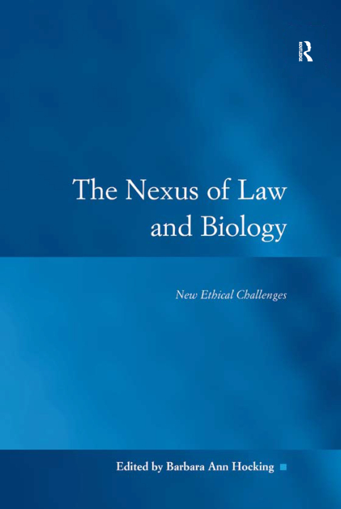 Cover image for book The Nexus of Law and Biology