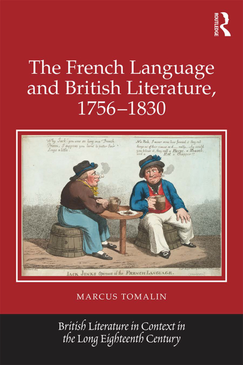 Cover image for book The French Language and British Literature, 1756-1830