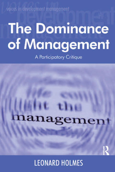 Cover image for book The Dominance of Management