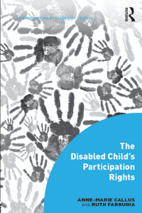 Imagen de portada: The Disabled Child's Participation Rights 1st edition 9780367132798