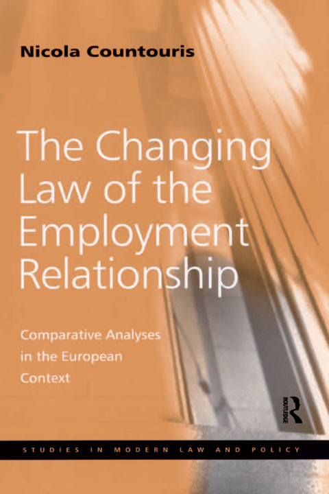 Cover image for book The Changing Law of the Employment Relationship