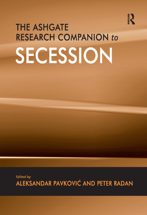 Cover image for book The Ashgate Research Companion to Secession