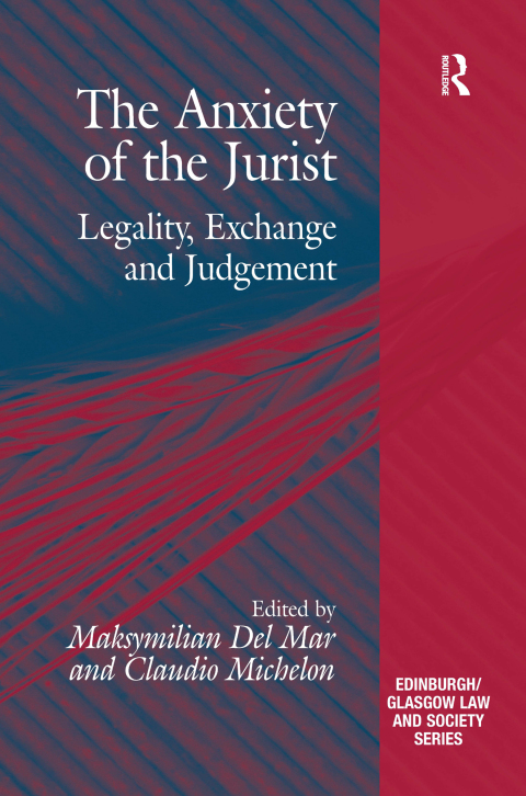 Cover image for book The Anxiety of the Jurist