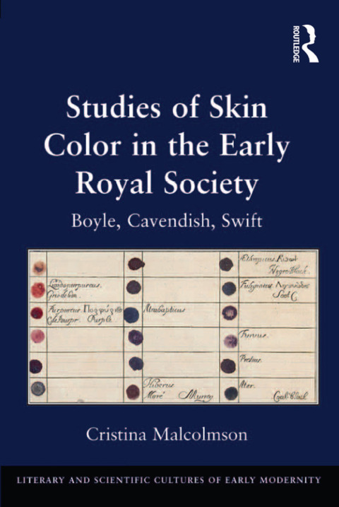 Cover image for book Studies of Skin Color in the Early Royal Society