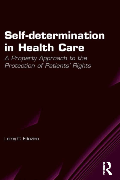 Cover image for book Self-determination in Health Care