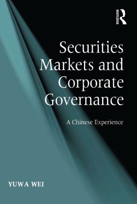 Cover image for book Securities Markets and Corporate Governance