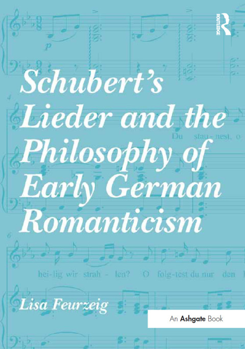 Cover image for book Schubert's Lieder and the Philosophy of Early German Romanticism