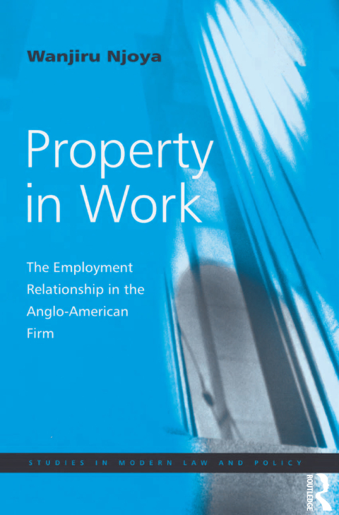 Cover image for book Property in Work