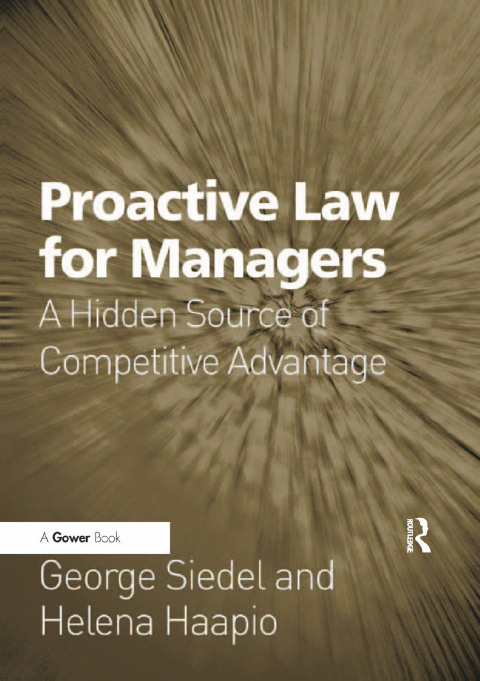 Cover image for book Proactive Law for Managers