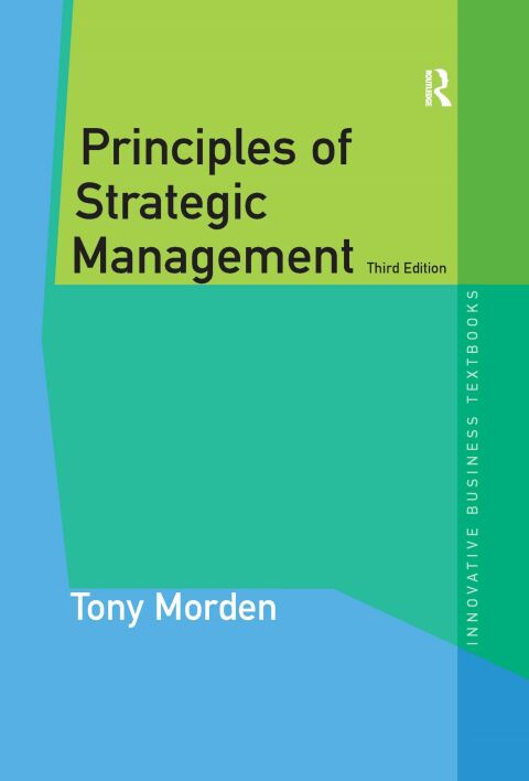 Cover image for book Principles of Strategic Management
