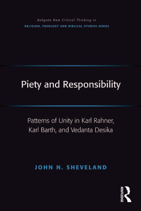 Cover image for book Piety and Responsibility