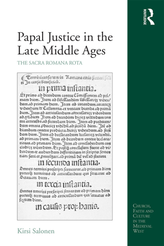 Papal Justice in the Late Middle Ages