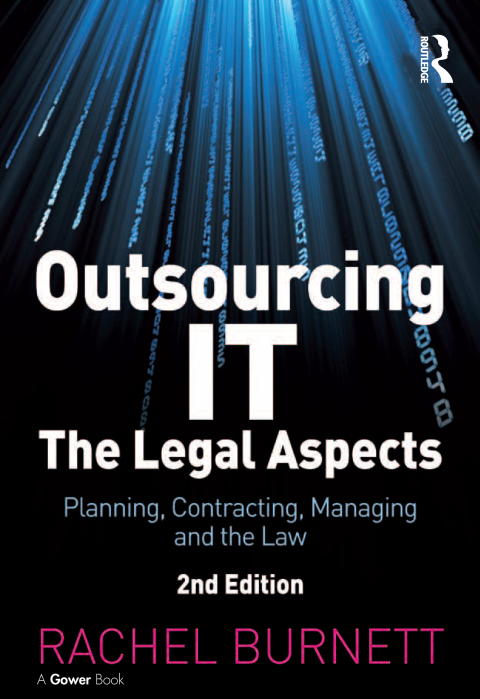 Cover image for book Outsourcing IT - The Legal Aspects