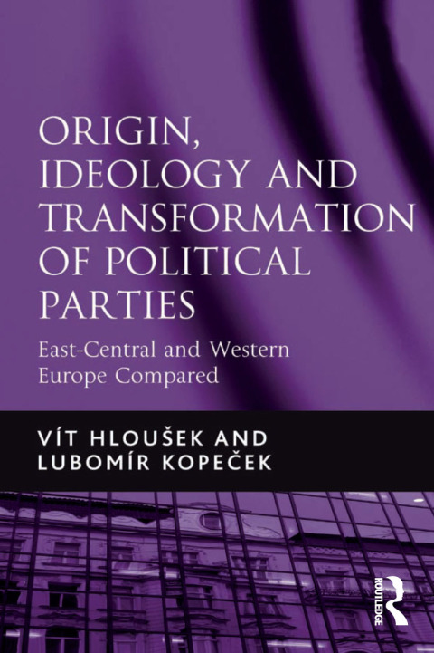 Cover image for book Origin, Ideology and Transformation of Political Parties