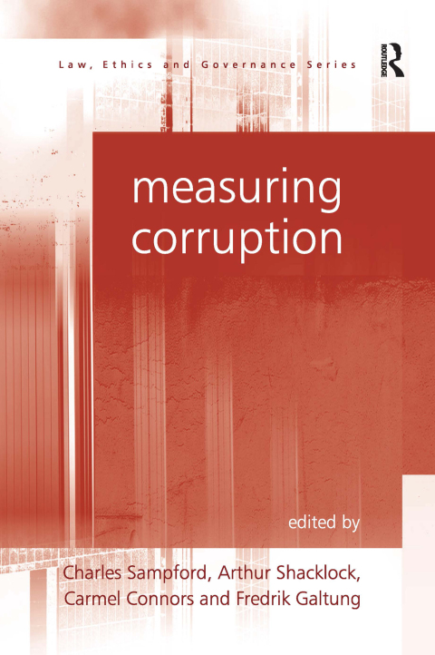 Cover image for book Measuring Corruption