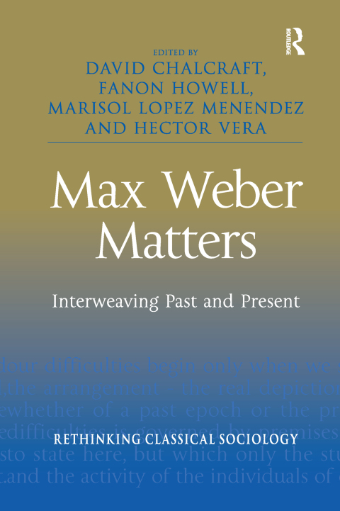 Cover image for book Max Weber Matters