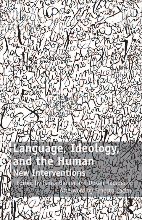 Cover image for book Language, Ideology, and the Human