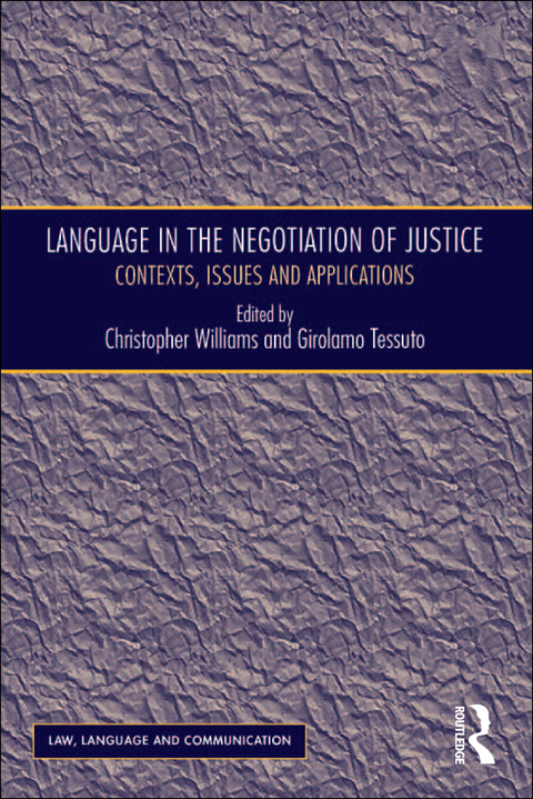 Cover image for book Language in the Negotiation of Justice