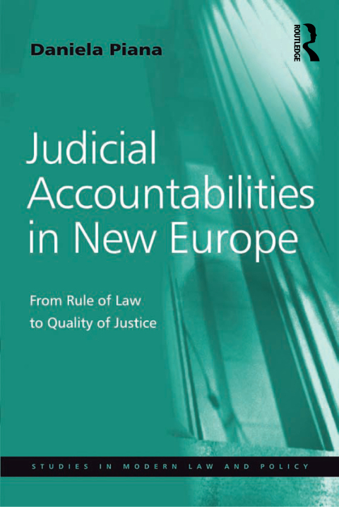 Cover image for book Judicial Accountabilities in New Europe