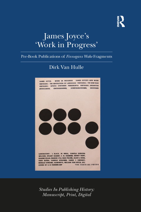 Cover image for book James Joyce's 'Work in Progress'