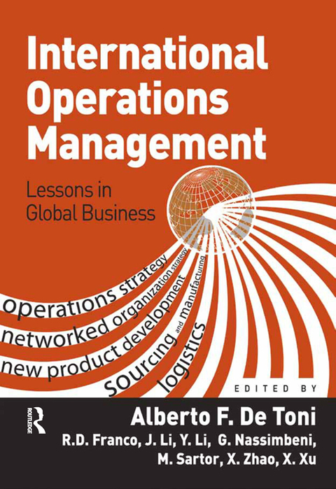 Cover image for book International Operations Management