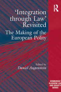 Cover image: 'Integration through Law' Revisited 1st edition 9781138274235