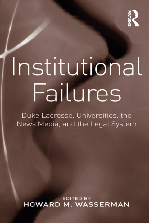 Cover image for book Institutional Failures