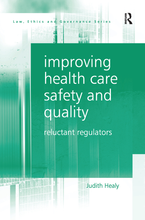 Cover image for book Improving Health Care Safety and Quality