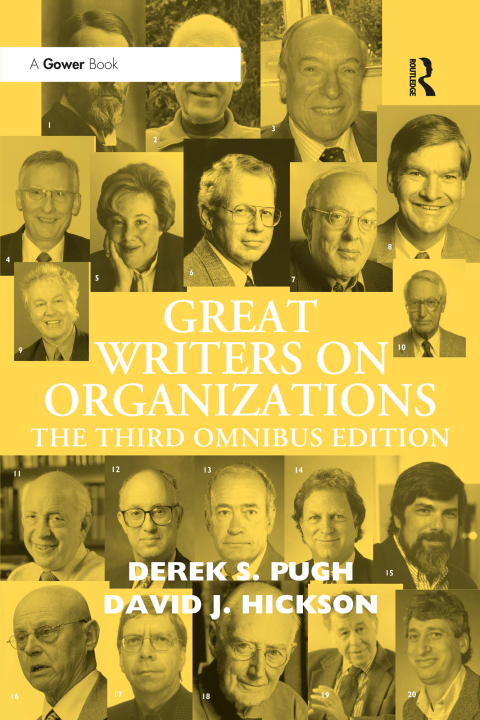 Cover image for book Great Writers on Organizations