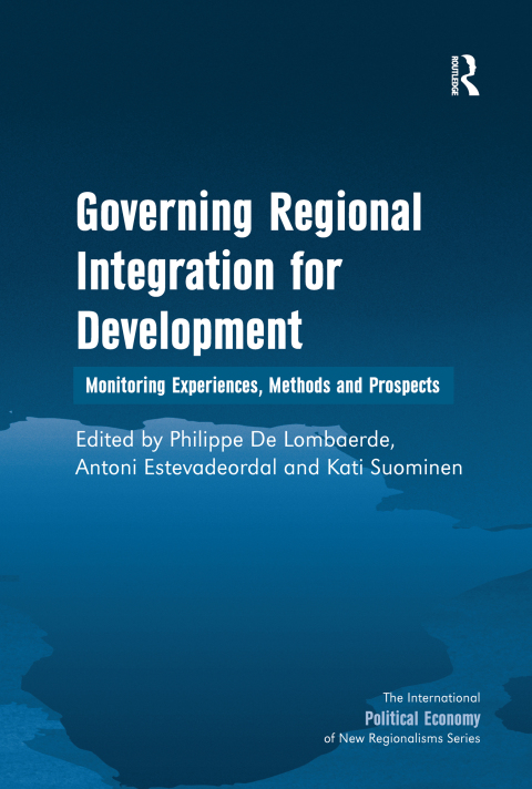 Cover image for book Governing Regional Integration for Development
