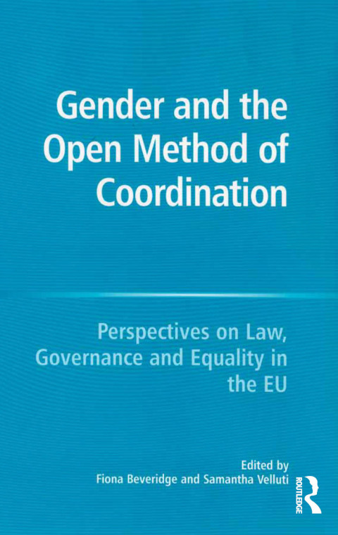 Cover image for book Gender and the Open Method of Coordination